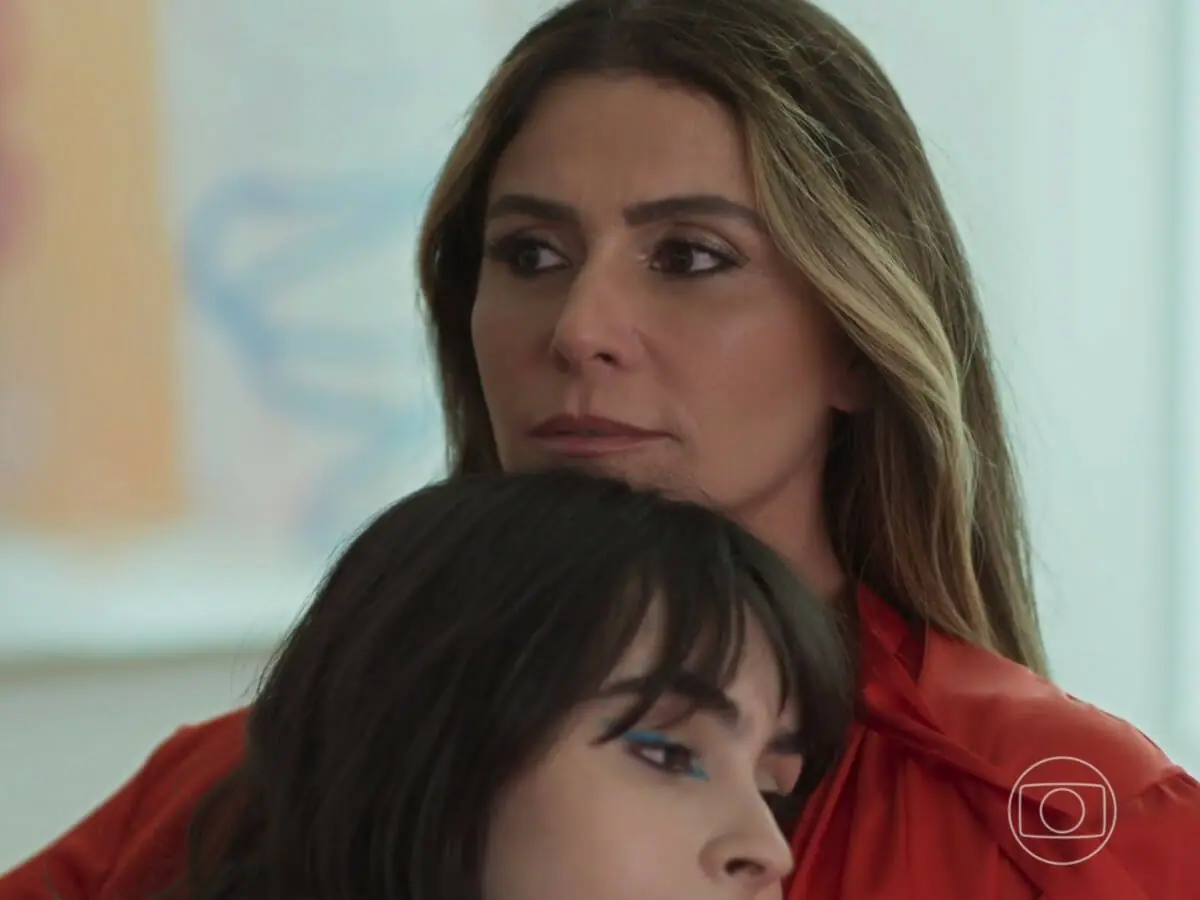 Paula (Giovanna Antonelli) e Flávia (Valentina Herszage) em Quanto Mais Vida, Melhor! (Reprodução/Globo)